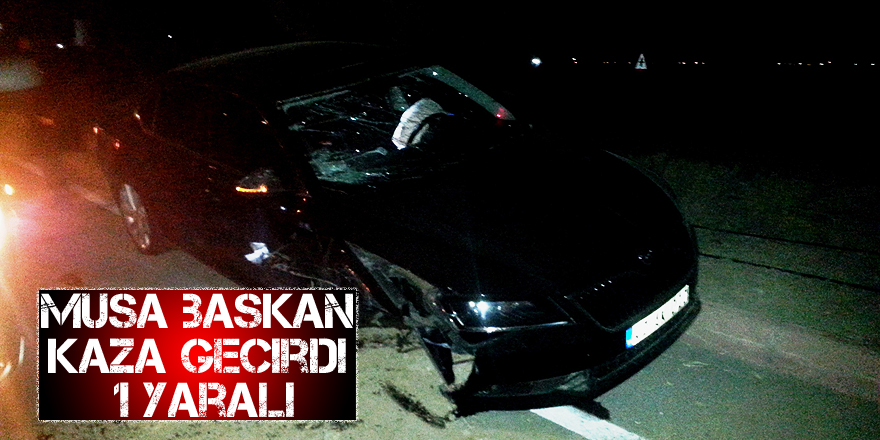 AK Parti Konya İl Başkanı kaza geçirdi: 1 yaralı