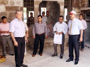 Tarihi Aksaray evlerinin restorasyonu devam ediyor