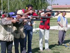 Skeet Türkiye şampiyonası heyecanı başladı