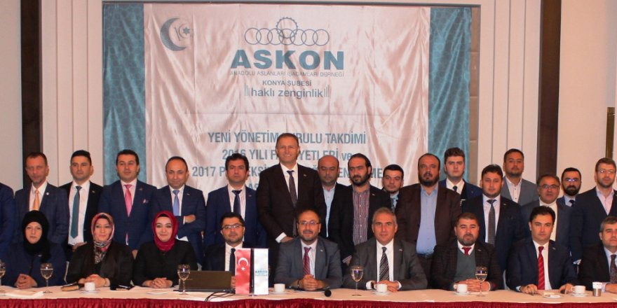 ASKON yönetimi tanıtıldı