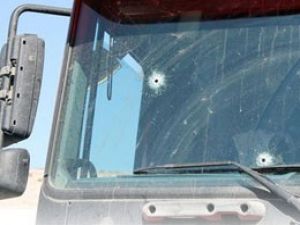 Saldırıya uğrayan Türk şoför tedavi altında