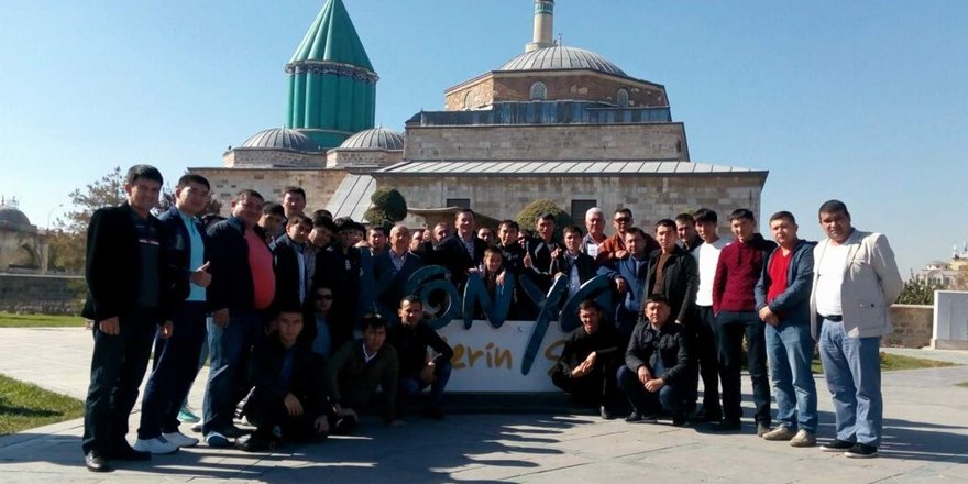 Kazakistanlı firmadan başarılı çalışanlarına Konya gezisi