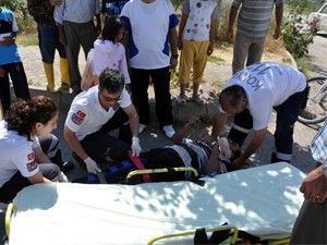 Seydişehir'de trafik kazası: 1 yaralı