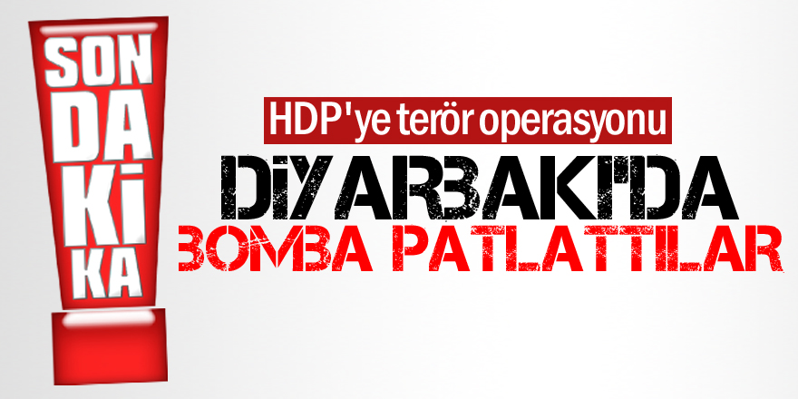 Diyarbakır’da patlama