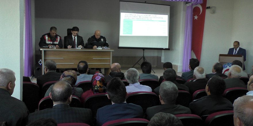 Beyşehir’de Güvenlik Danışma Kurulu toplantısı yapıldı