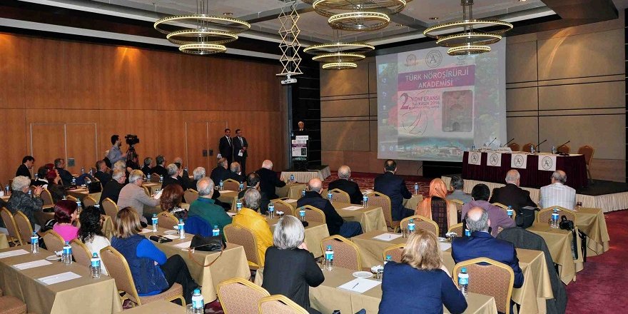 Türk Nöroşirürji Akademisi 2. konferansını gerçekleştirdi