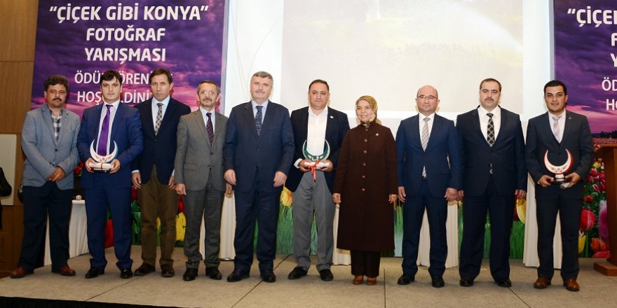 “Çiçek Gibi Konya” fotoğraf yarışmasının ödülleri verildi