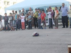 Model araçlar yarıştı