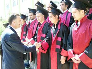 Beyşehir MYO'da mezuniyet coşkusu