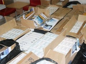 55 bin kaçak sigara ele geçirildi