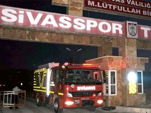 Sivasspor tesisleri'nde patlama