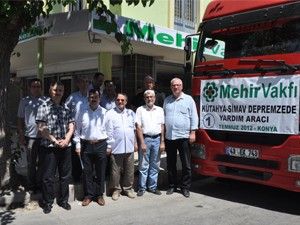 Mehir Vakfı Simav Yardım tırı yola çıktı