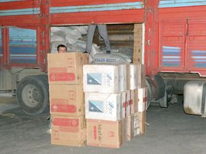 Konya'da 225 bin paket kaçak sigara ele geçirildi