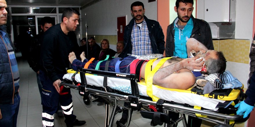 Seydişehir'de inşaattan düşen işçi yaralandı