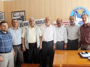 Saadet Partisi'nden Hak-İş'e ziyaret