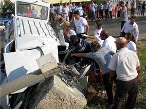 Konya'da trafik kazası: 2 ölü