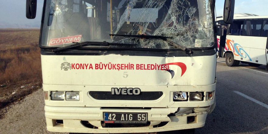 Beyşehir'de trafik kazaları: 35 yaralı