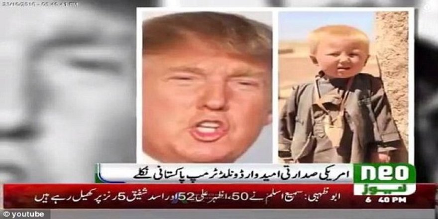 Bir garip iddia: Pakistanlı Trump