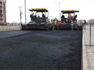 Selçuklu'da asfalt çalışmaları sürüyor