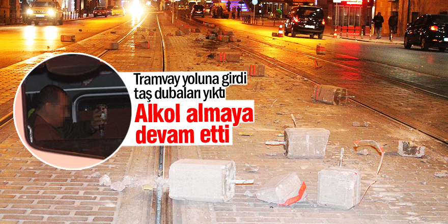 Kaza yaptığı TIR’ın içinde alkol almaya devam etti