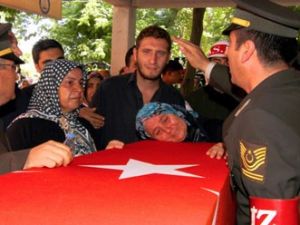 Şehidimiz toprağa verildi