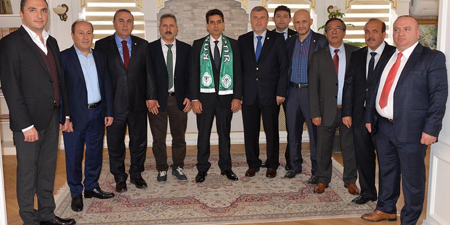 Yeni müdür Yaman'a ziyaret