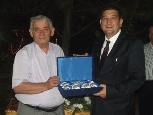 Aksoy'a veda yemeği