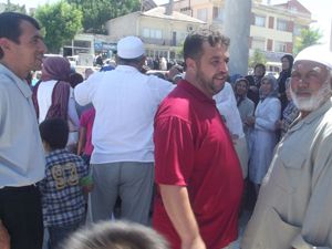Umre yolcuları dualarla uğurlandı