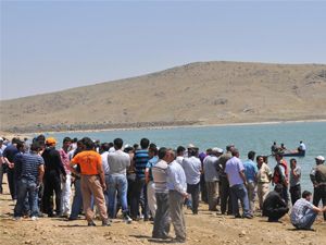 Aksaray'da balıkçı teknesi alabora oldu