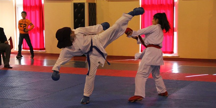 Karateciler Ata'yı anmak için tatamide