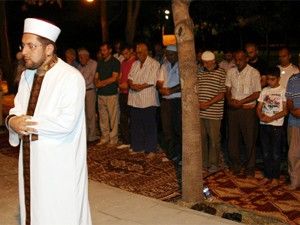 İlk teravih heyecanı