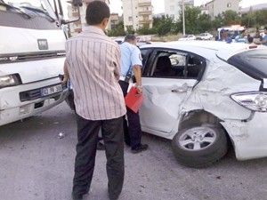 5 kazada 1 ölü, 12 yaralı