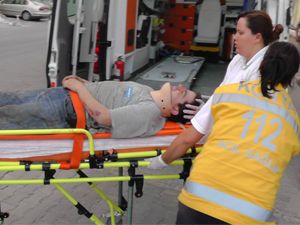 Konya'da trafik kazası: 2 yaralı