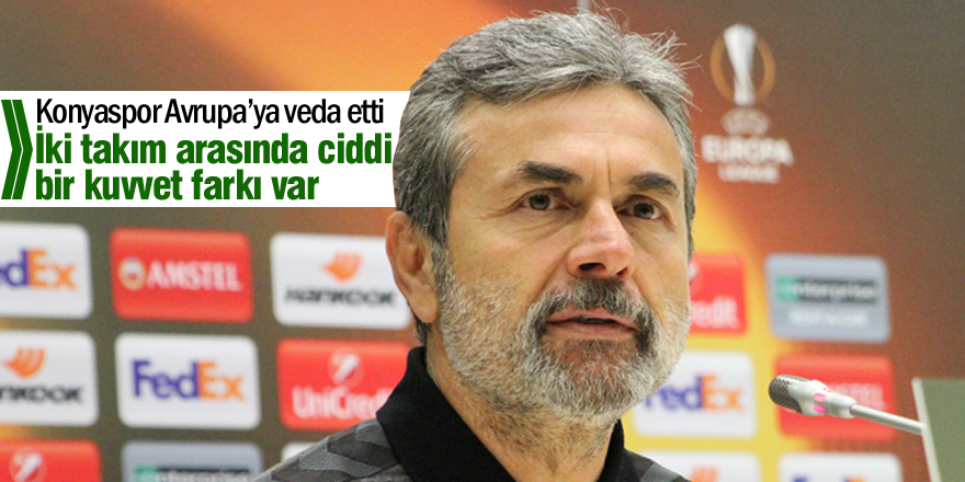 “İki takım arasında ciddi bir kuvvet farkı var”