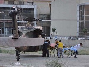 Askeri helikopter düştü: 5 şehit