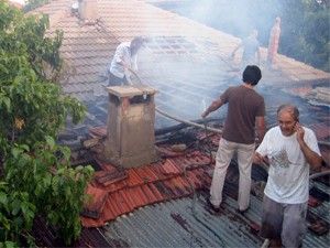 Seydişehir'de yangın