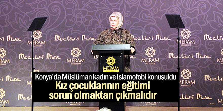 Konya’da Müslüman kadın ve İslamofobi konuşuldu
