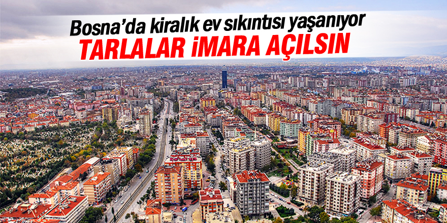 Emlakçı imar istiyor