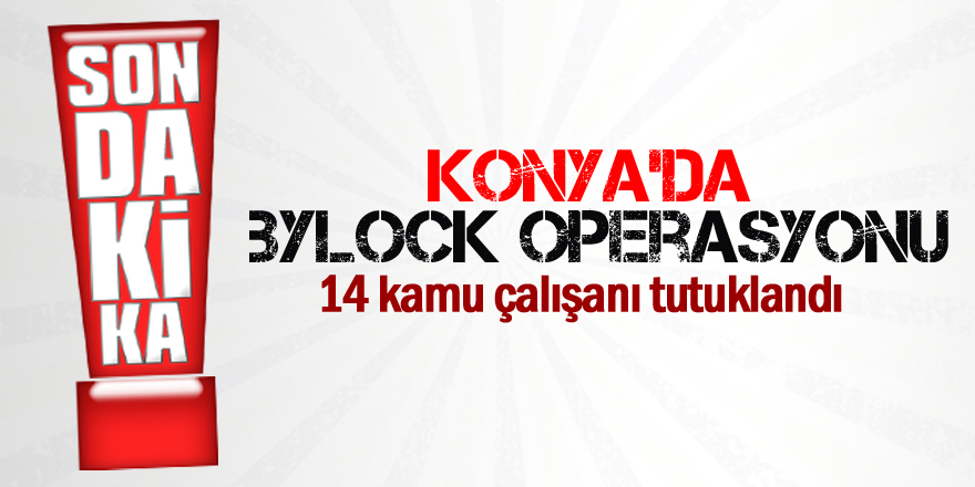 'ByLock'cu 14 kamu çalışanı tutuklandı