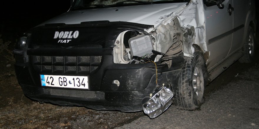 Kulu’da trafik kazası: 3 yaralı