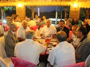 Tornacılar ve tamirciler iftarda buluştu