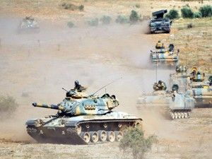 Kilis'te askeri tatbikat