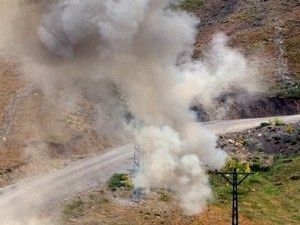 Hakkari'de patlama