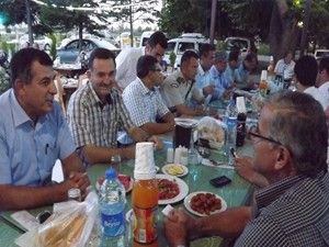 Şehit yakınları ve gazilere iftar