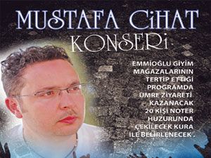 Emmioğlu’ndan Mustafa Cihat Konserli çekiliş