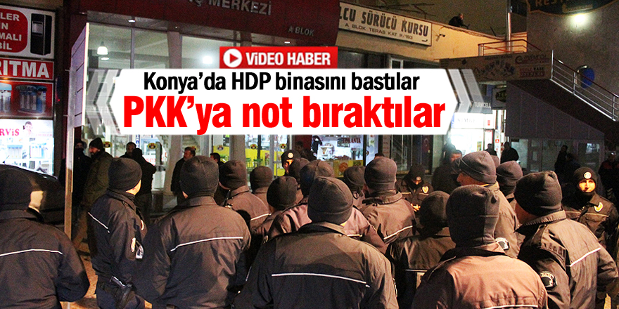 Vatandaşlar HDP binasını bastı [VİDEO]