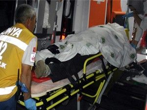 Kızının gözü önünde babasını vurdular