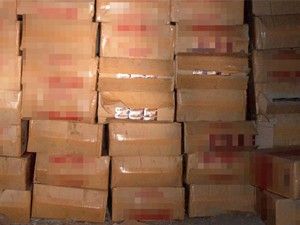 Aksaray'da kaçak sigara operasyonu