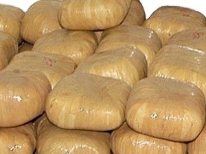 Karapınar'da 76 kilo esrar ele geçirildi