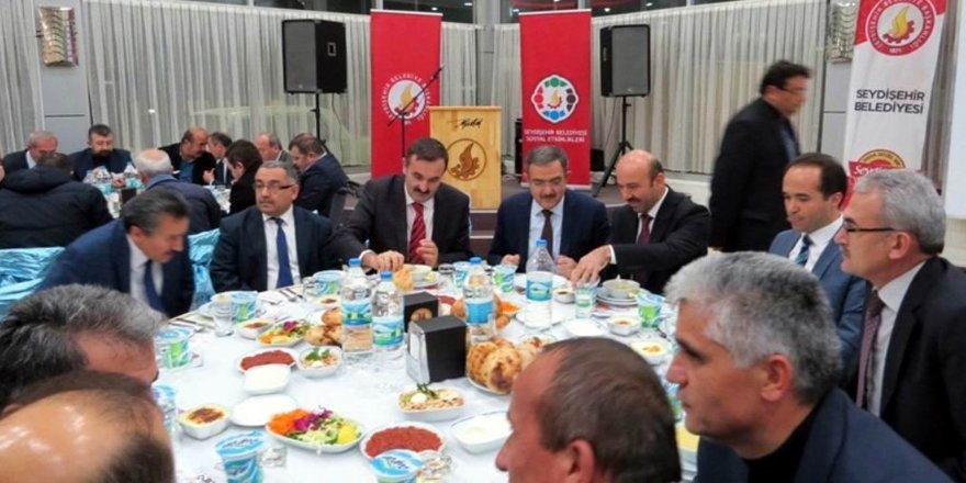 Başkan Tutal’dan Kaymakam Özyiğit’e vefa yemeği